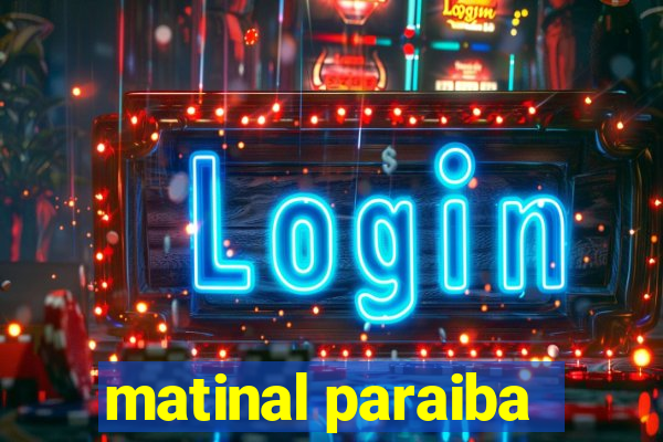 matinal paraiba